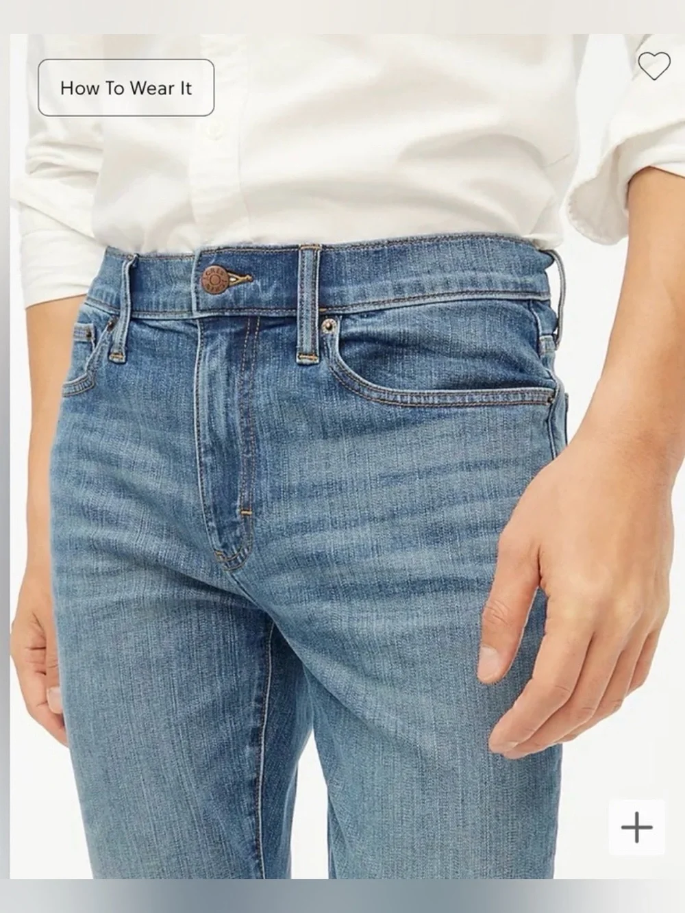 J.Crew slim-fit flex jean in cliffs wash